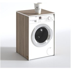 Resim Kenzlife Çamaşır Makinesi Dolabı Naum Crd 90*70*60 Banyo Kapaksız Arkalıksız Çok Renkli 