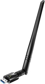 Resim Cudy WU1400 AC1300Mbit/s WiFi USB 3.0 Adaptörü PC 400+867Mbps USB 3.0 WiFi Dongle 5GHz/2.4GHz 5dBi Yüksek Kazançlı Anten, Windows 7/8/8.1/10 Mac OS Linux ile Uyumlu 