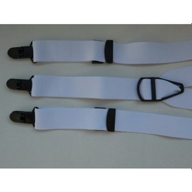 Resim Beyaz Pantolon Askısı Beyaz 