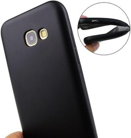 Resim GPACK Samsung Galaxy A6 Plus 2018 ile uyumlu Kılıf Premier Silikon Mat Kapak, Siyah 