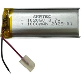 Resim 102050 3.7v 1000mah Li-polymer Pil Devreli/1.5a 