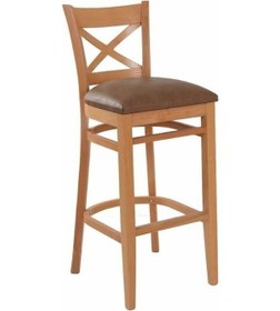 Resim Alaçatı Bar Sandalyesi Natural 