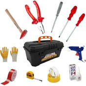 Resim MOONSHOP 12 Parça Full Takım Çantası Dolu Alet Hırdavat Takım Çantası Avadanlık Full FULLSETLİYENİ 
