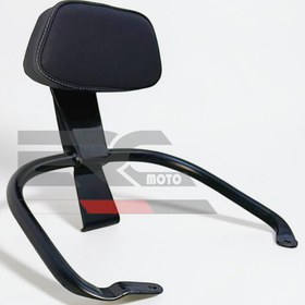 Resim ERC MOTO VESPA PRİMAVERA SIRT DAYAMA - Sissy bar (MAT SİYAH) 