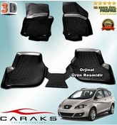 Resim Seat Toledo 3D Paspas Havuzlu 2005 - 2011 Arası Siyah N11.27973 