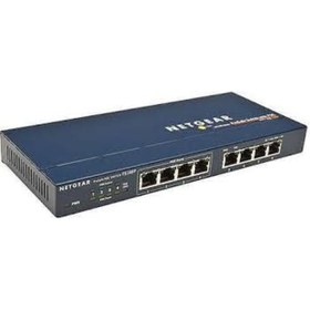 Resim Netgear Fs108Peu 8 Portlu 10/100 Fast Ethernet Switch 4 Port 
