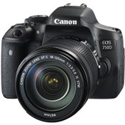 Resim Canon Eos 750D 18-135 STM Lens Dslr Fotograf Makınesı 