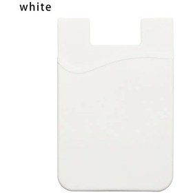 Resim Iskybob Yeni Tasarım Kendinden Yapışkanlı Kredi Kartı Tutucu - Telefon Arka Cep İçin İnce Cüzdan Kadın/erkek Alcaltel 3x 2020 Coffee 