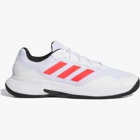 Resim Adidas Gamecourt 2.0 Erkek Beyaz Tenis Ayakkabısı Ih3097 Beyaz 