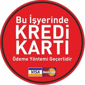 Resim cicigünler Bu Işyerinde Kredi Kartı Ödeme Yöntemi Geçerlidir Levha 