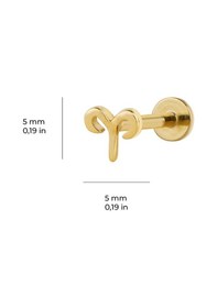 Resim Goldkupe Koç Burç Piercing-6464 