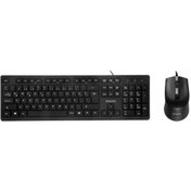 Resim Philips SPT6234B USB 1.2 Metre Kablolu Ofis Tipi Siyah Numpadli Türkçe Q Klavye Mouse Seti 