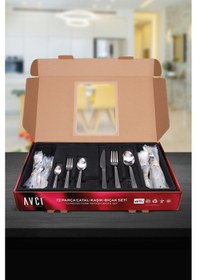 Resim Yakamoz 72 Parça Çatal Kaşık Bıçak Takımı 