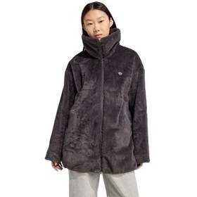Resim adidas Fur Jacket Kadın Ceket Siyah 