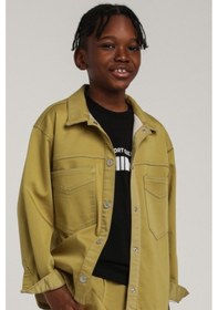 Resim Xo Kids Erkek Çocuk Gömlek 4-8 Yaş 2572 Fıstık Yeşili 