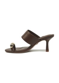 Resim Nine West Ondına 6fx Kahverengi Kadın Topuklu Terlik 000000000102052476 Kahverengi 