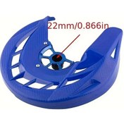 Resim Tongdashop Yamaha Yz Wr Moto Koruyucu 22mm Mavi Ön Fren Disk Ve Kaliper Kılıfı 