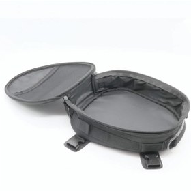 Resim OJ Boost Motosiklet Sırt Çantası 6l Su Geçirmez Depo Üstü Spor Seyahat Çantası Siyah 