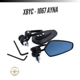 Resim XBYC 1067 ALÜMİNYUM MOTOSİKLET GİDON AYNASI 