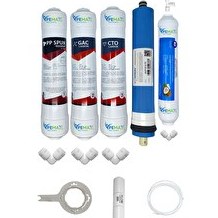 Resim Pemax Water Solutions Kapalı Kasa Su Arıtma Cihazlarına Ecomax 5'li Vontron Mebran Mineralli Tatlandırıcı 