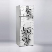 Resim Jasmin2020 Buzdolabı Sticker Kaplama Etiketi Çiçekler Ve Yuvarlak Desen 