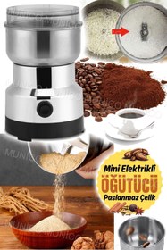 Resim Gaggani Paslanmaz Çelik Elektrikli Tahıl Öğütücü - Sağlam Yapı, Güvenilir Performans Mini Elektrikli Kahve 