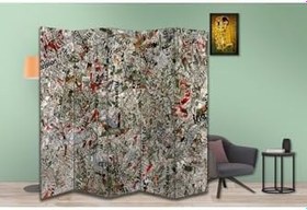 Resim Motifli Özel Tasarım Paravan Room Divider PRV1196, 180 x 180 