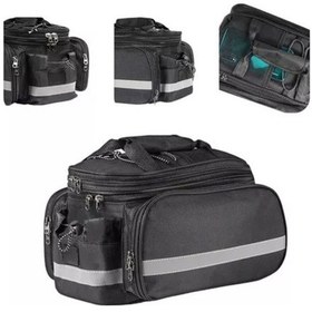 Resim Novahub Dayanıklı Naylon Çerçeve Çantası, 26x32x18 Cm, Siyah Küçük Boy Siyah 