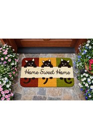 Resim SoGood Concept Kediler Kapı Önü Paspası Ve Kedi Tuvalet Önü Paspası SET (İkili olarak satılmaktadır.) 