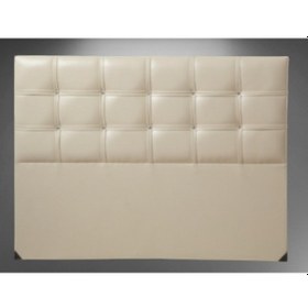 Resim Başlık ALC ÇİĞDEM Model 150 Cm Kapitone Suni Deri Krem RENK Kumaş Döşeme El Yapım 