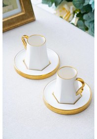 Resim Acar Mars Duo 2 Kişilik Kahve Fincanı Takımı - 90 Ml 