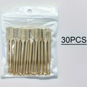 Resim 1 adet Paslanmaz Çelik Manuel Burun Tüyü Düzeltici ve Kulak Temizleyici - Taşınabilir Yıkanabilir Hijyen Aracı, Ergonomik Plastik Kolu, Pil ve Kablosuz Tasarım, Ev, Seyahat, Hassas Işık Bej - Burun ve Kulak Tüyü Alma İçin Güvenli, Elektrik Gerektirmez, Kompakt ve Kolay Temizlenebilir, Kişisel Bakım, Şık Tasarım, Dayanıklı Yapı, Bakım Aksesuarı, Seyahat Gerekliliği, Ev Bakımı, Hafif Cihaz, Sağlam Yapı, Elektriksiz Cihaz, Ev Kullanıcıları 