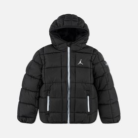 Resim Nike Jordan Essential Puffer Kapüşonlu Çocuk Mont 
