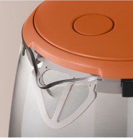 Resim Bork Su Isıtıcı K515, Şık Ve Güvenli Cam Su Isıtıcı, 1.7l Kapasite Su Isıtıcılar Turuncu 189443701 