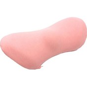 Resim Araba Malzemeleri Lomber Destek Bellek Köpük Araba Arkalığı Lomber Yastık Koltuk Minderi Bel Yastık, Renk: Rahat Pembe, Size:comfortable Pink 