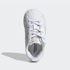 Resim Adidas Jq6418 Superstar Led Lıghts Cf El I Çocuk Günlük Spor Ayakkabısı Beyaz 