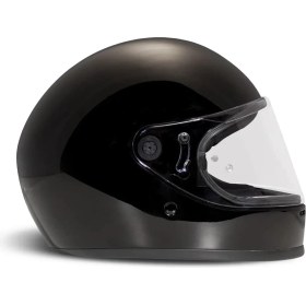 Resim DMD Fullface Rivale 06 Solid Black Kapalı Motosiklet Kaskı 