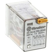 Resim Finder Röle 55348230.0040 Soket Montaj AgNi 4CO 7A Kilitlenebilir 