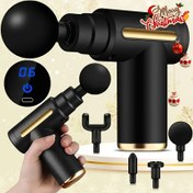 Resim LED Dokunmatik Ekranlı Şarj Edilebilir Taşınabilir Masaj Pompası, 4 Değiştirilebilir Baş, USB Şarj, 1200mAh Lityum Pil - Fitness, Yeniden Yapılma ve Kas Rahatlatma için Derin Doku Vuruşlu Masaj, Erkekler ve Kadınlar için İdeal Hediye, Taşınabilir Masaj Pompası | Ergonomik Tasarım | Etkili Fascia Pompası, Kas Rahatlatma Cihazı | Akıllı Kontrol | Taşınabilir Elektrikli Pompası 