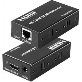 Resim Leonpro HDMI 4K 120M Extender Alıcı -Verici Transmitter Receiver Hdmı Genişletici 