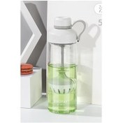 Resim Shotay ST-6637 680ml Süzgeçli Beyaz Tritan Matara 