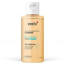 Resim Veela Gözenek Sıkılaştırıcı ve Siyah Nokta Karşıtı AHA BHA Tonik 200 ml 