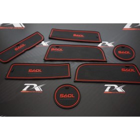 Resim Volvo S60 Dk Tuning 2018 2019 Araç Içi Silikon Kaymaz Ped Kaplama Seti 