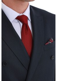 Resim Hatemoğlu Bordo Çizgili Kravat 261810etc001 297 Bordo 