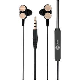 Resim shopwave LECOO EH102 3.5 MM JACKLI SİYAH KABLOLU KULAK İÇİ MİKROFONLU KULAKLIK (5047) 