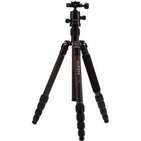 Resim Benro MeFOTO C1350Q1K Carbon Fiber Travel Angel Tripod (Black) 