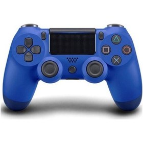 Resim Geeroyoo Ps4 Kablolu Titreşimli Oyun Kontrol Cihazı Sapı Ps4 İçin Çift Çift Şok Mavi 