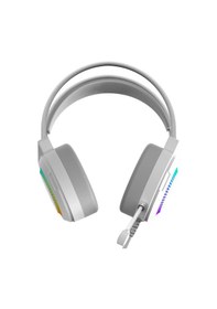 Resim Gamebooster H02w Hammer Beyaz Rgb Streo Oyuncu Kulaklığı 