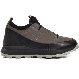 Resim Pierre Cardin 10201 Gri Hakiki Deri Erkek Sneaker 