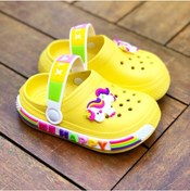 Resim Ege Kids Kız Çocuk Sarı Crox Terlik 